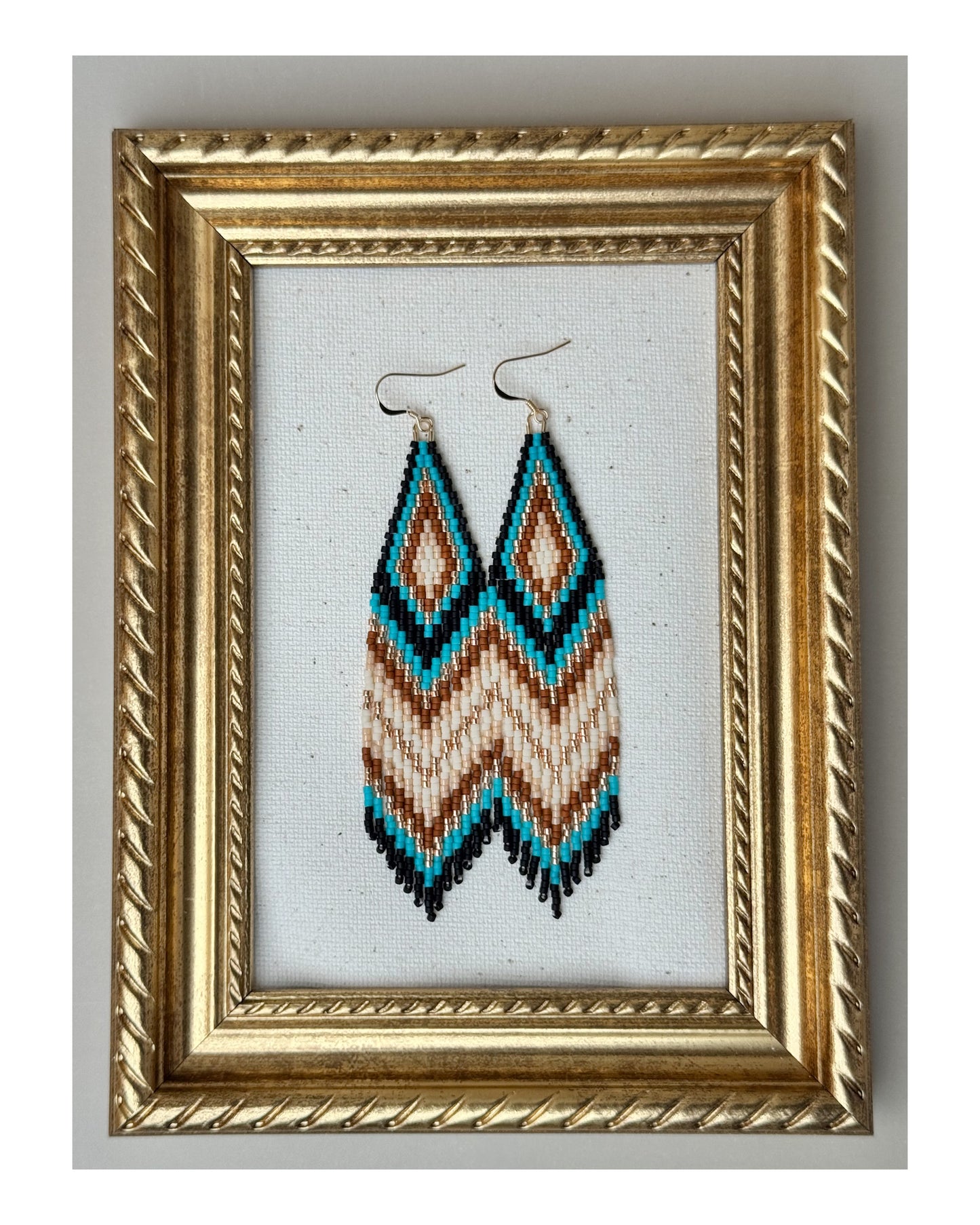 Turquoise Tara Fringe